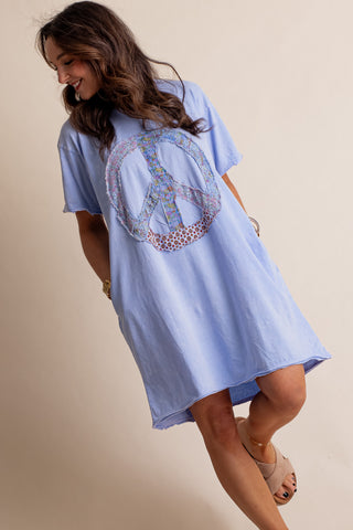 Peace And Love Tunic Dress