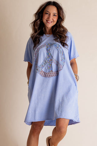 Peace And Love Tunic Dress