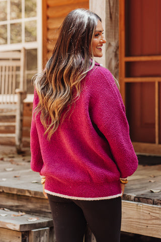 Carry You Home Quarter Zip Sweater