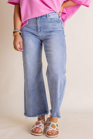 Kate High Rise Cropped Jeans
