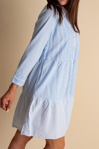 Weekend Visit Button Down Dress