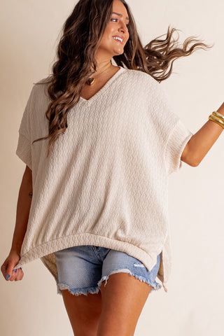 Happy Endings V Neck Top