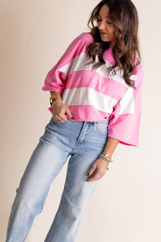 Cutting Edge Color Block Top