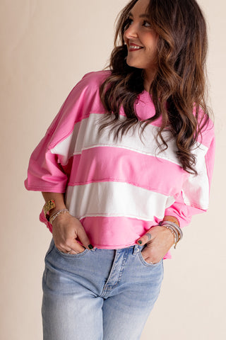 Cutting Edge Color Block Top