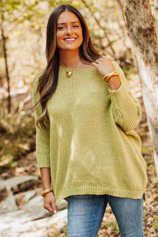 Doll It Up Dolman Sleeve Sweater