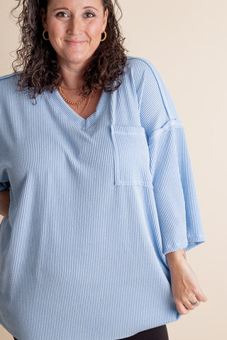 Only Go Forwards Oversized V Neck Tunic