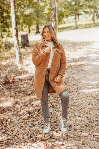 Dream Out Loud Sherpa Coat