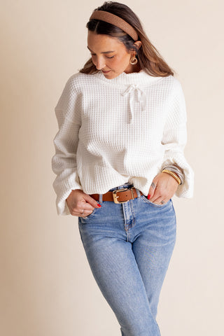 Full Of Wonder Textured Pullover