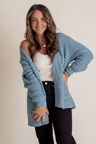 Running Free Popcorn Cardigan