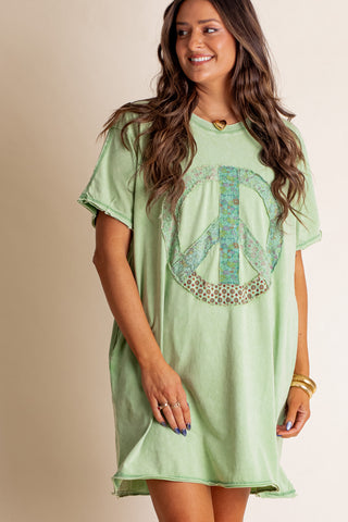 Peace And Love Tunic Dress