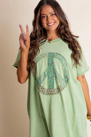 Peace And Love Tunic Dress