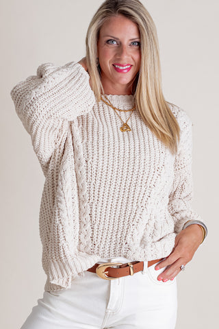 Dreamy Days Round Neck Sweater