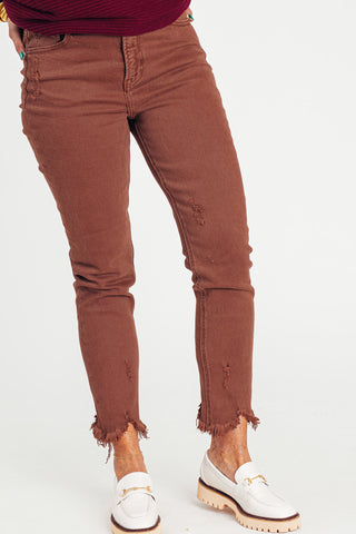 Zahra High Rise Ankle Skinnies *Final Sale*