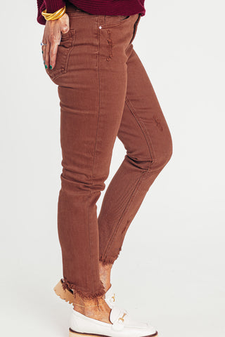 Zahra High Rise Ankle Skinnies *Final Sale*