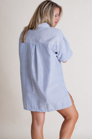 Different Views Button Down Dress