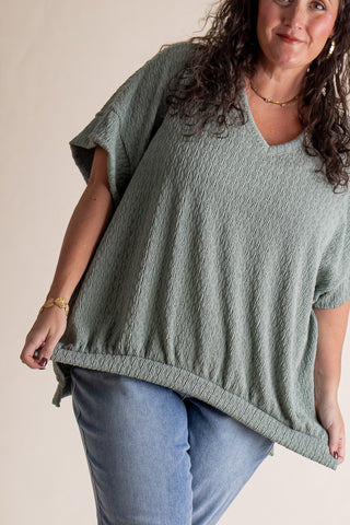 Happy Endings V Neck Top