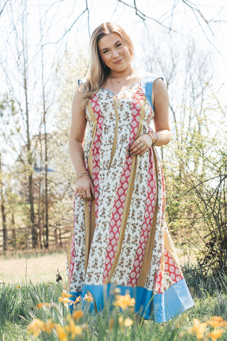 Tell Your Story Pleated Dress *Final Sale*