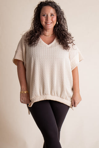 Happy Endings V Neck Top