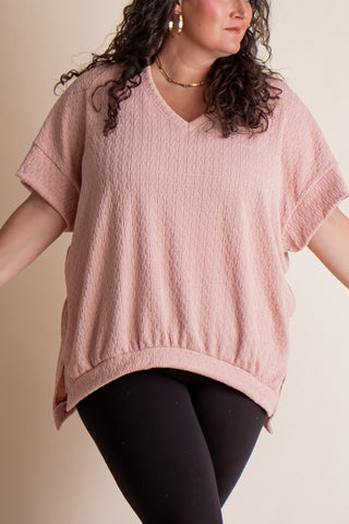 Happy Endings V Neck Top