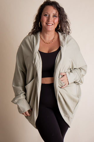 Everyday Dream Dolman Sleeve Cardigan - CURVY