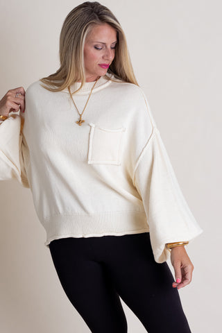 Never Let You Go Mock Neck Sweater