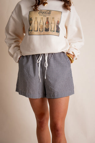 Cool Again Gingham Shorts