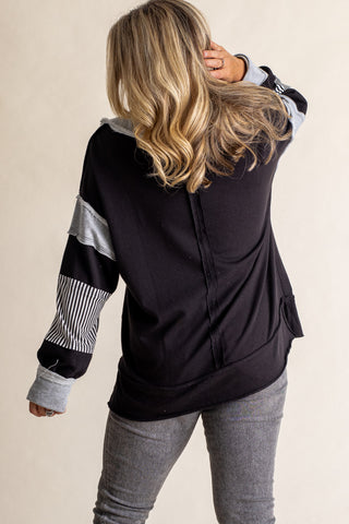 Embrace The Journey Collared Pullover