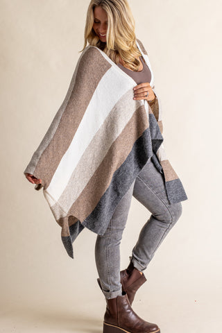 Joy of Fall Striped Cardigan