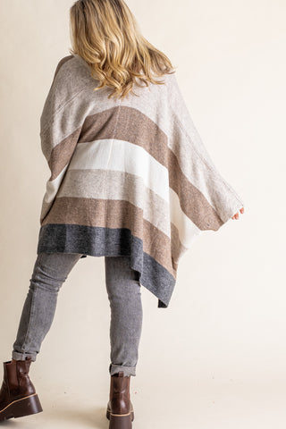 Joy of Fall Striped Cardigan