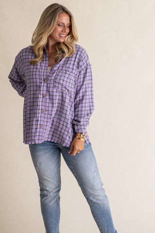 Safe And Secure Button Down Top