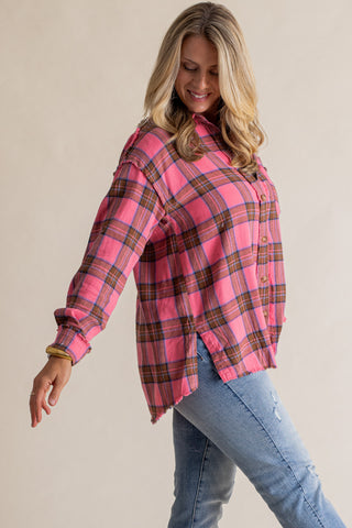 Reckless Love Button Down Top