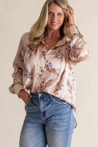 Protect Your Heart Button Down Top