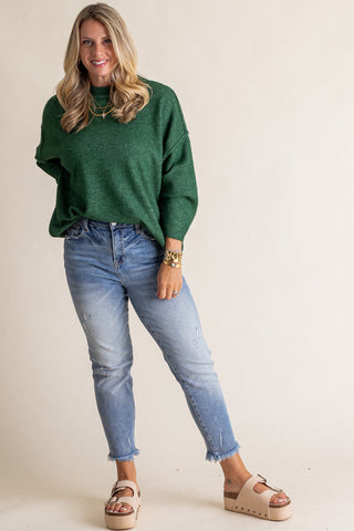 Drift Gracefully Round Neck Sweater