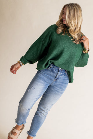 Drift Gracefully Round Neck Sweater