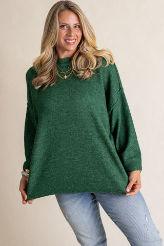 Drift Gracefully Round Neck Sweater