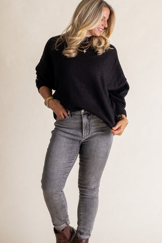 Drift Gracefully Round Neck Sweater