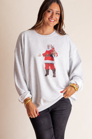 Vintage Coca-Cola Santa Sweatshirt