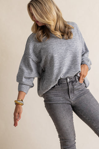 Drift Gracefully Round Neck Sweater