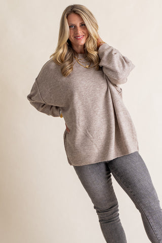 Drift Gracefully Round Neck Sweater