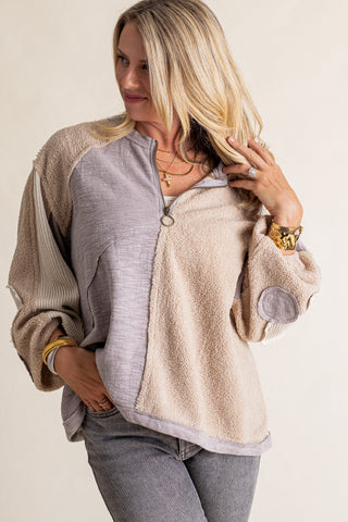 One More Step Half Zip Sweater