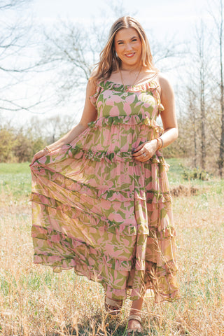 Bringing It Back Tiered Maxi Dress *Final Sale*