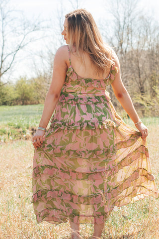 Bringing It Back Tiered Maxi Dress *Final Sale*