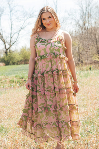 Bringing It Back Tiered Maxi Dress *Final Sale*