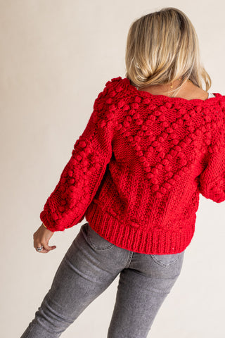 You'd Never Know Cable Knit Sweater Cardigan