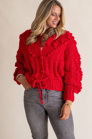 You'd Never Know Cable Knit Sweater Cardigan