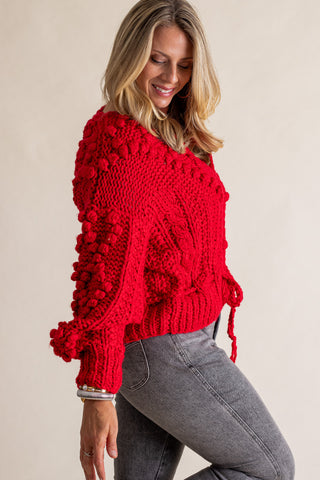 You'd Never Know Cable Knit Sweater Cardigan