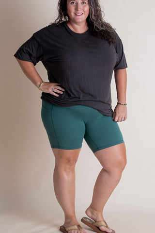 Feel So Good Biker Shorts - CURVY