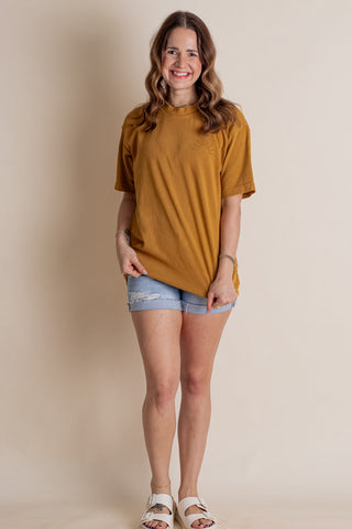 Be The Sunshine Mock Neck Tee *Final Sale*