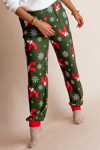 Christmas Stockings Pajama Pants