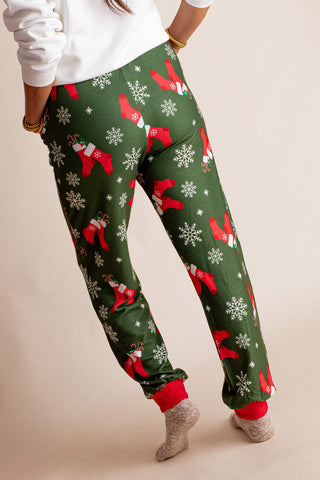 Christmas Stockings Pajama Pants